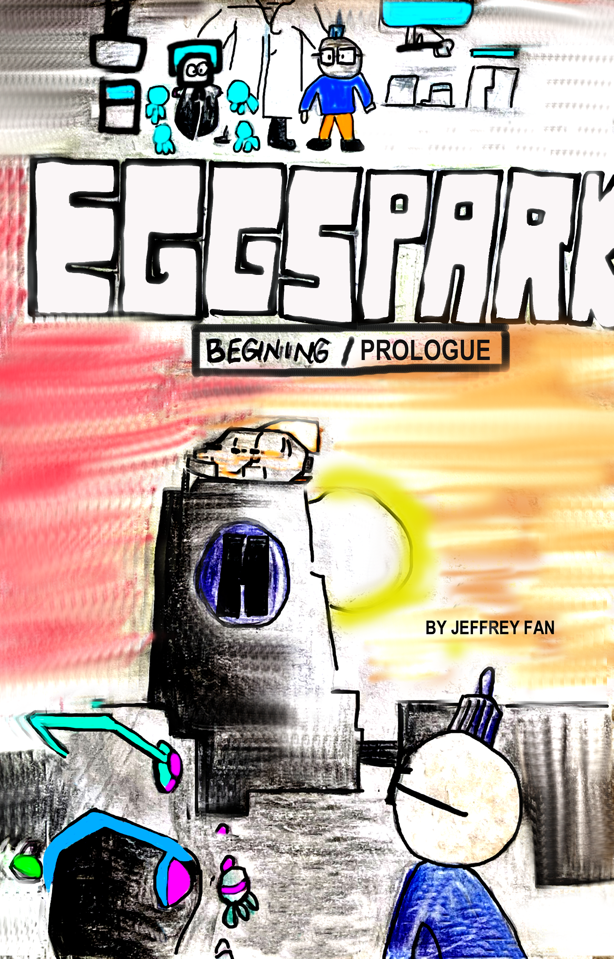 Comic Book: EGGSPARK BY JEFFREY FAN (3 BOOKS)