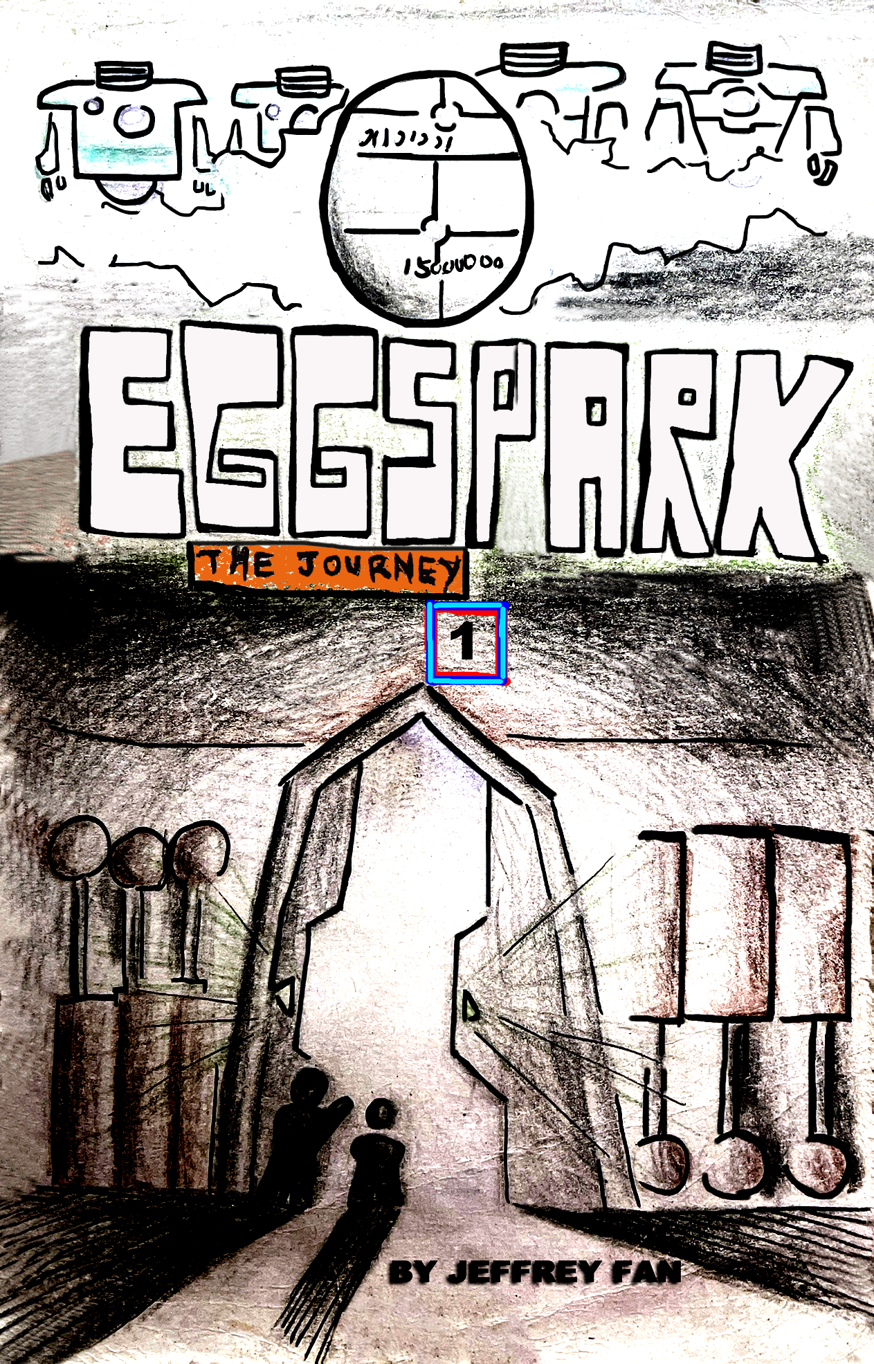 Comic Book: EGGSPARK BY JEFFREY FAN (3 BOOKS)