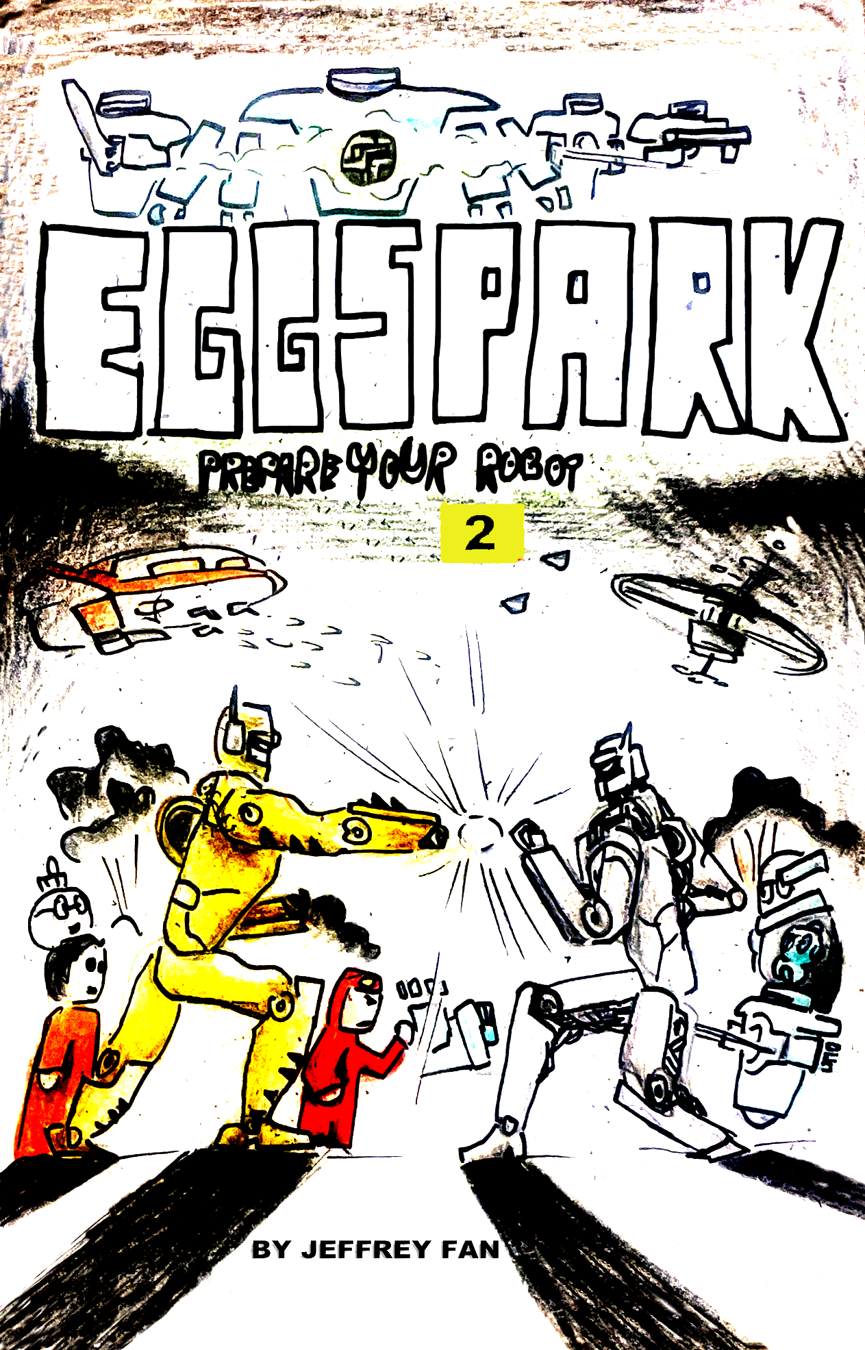 Comic Book: EGGSPARK BY JEFFREY FAN (3 BOOKS)