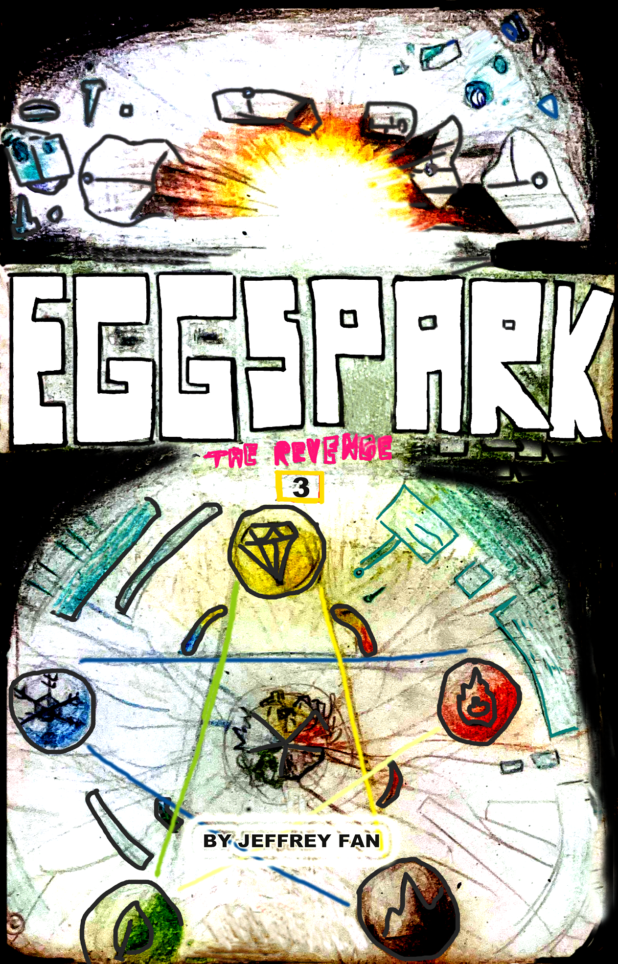 Comic Book: EGGSPARK BY JEFFREY FAN (3 BOOKS)